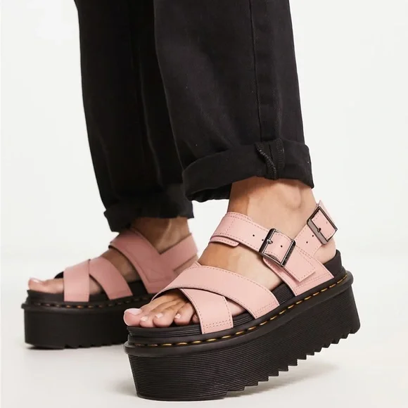 Dr. Martens Voss II in pink Sz 8 - Picture 3 of 7